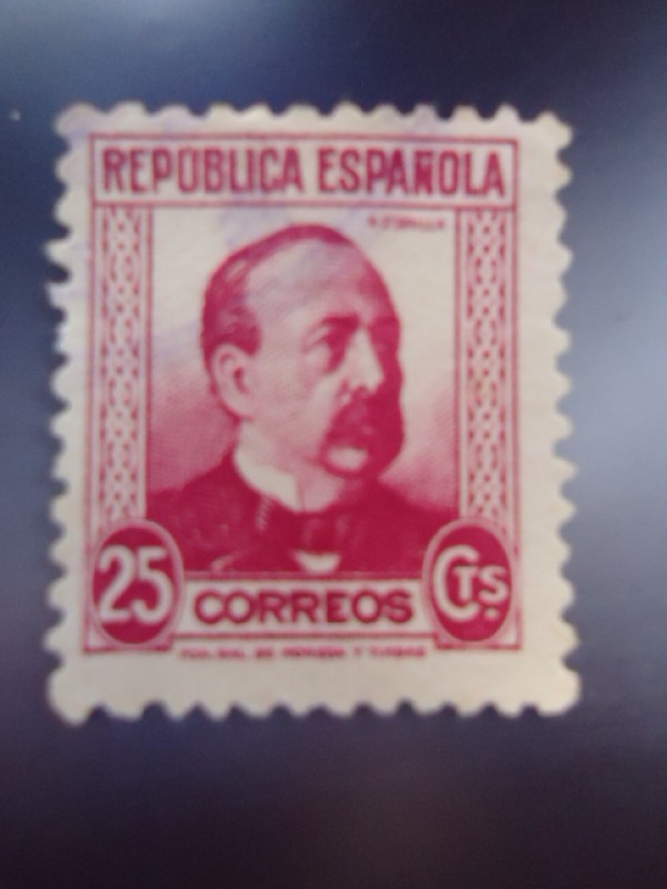 Personajes Españoles.-Manuel Ruiz Zorrilla. Ed:667