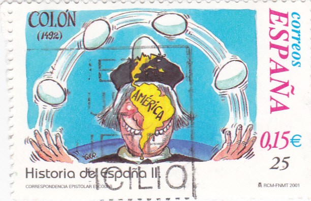 Historia de España  -COLÓN (1492)     (J)