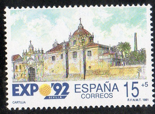 3100- Exposición Universal de Sevilla 1992 . Monasterio.