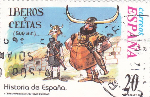 Historia de España  -IBEROS y CELTAS   (500 a.c.)       (J)