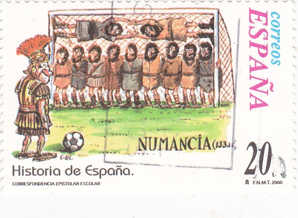 Historia de España  -NUMANCIA (133 a.c.)         (J)