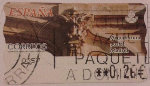 arquitectura postal. madrid 2002