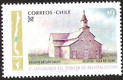 IGLESIA ISLA DE GUAR - REGION DE LOS LAGOS 