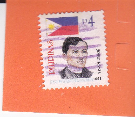 Bandera Nacional - y Jose Rizal, médico, escritor y héroe filipino