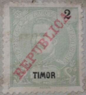 timor correios  republica 1914