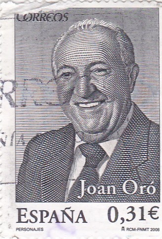Personaje-Joan Oró ,Bioquímico     (k)