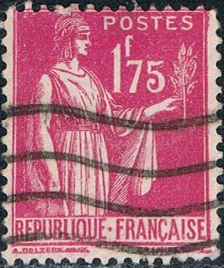TIPO PAZ 1932-33. Y&T Nº 289