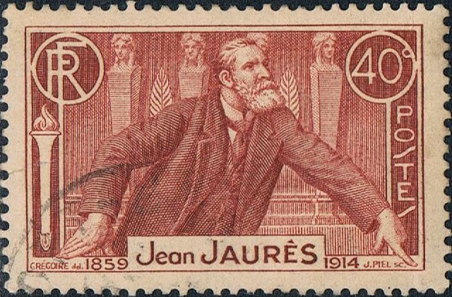 22º ANIV. DE LA MUERTE DE JEAN JAURÉS. Y&T Nº 318