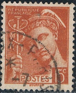MERCURIO 1938-41 Y&T Nº 409