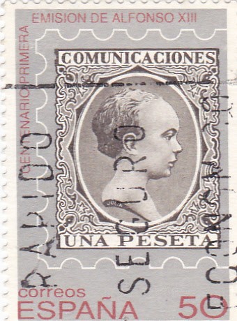 Centenario primera emisión Alfonso XIII       (k)