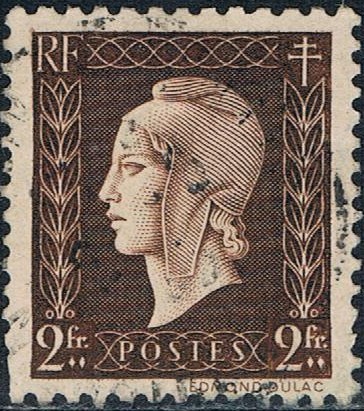 MARIANNE DE DULAC 1945. Y&T Nº 692