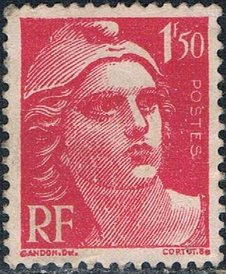 MARIANNE DE GANDON 1945-47. Y&T Nº 712