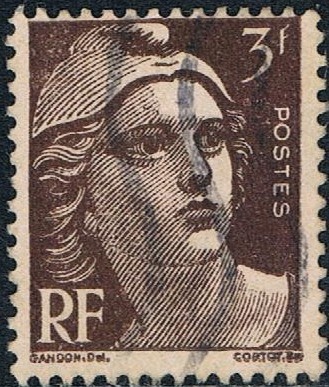 MARIANNE DE GANDON 1945-47. Y&T Nº 715