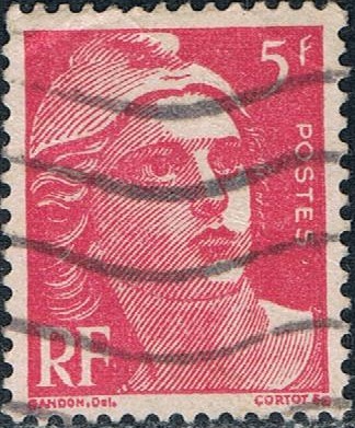 MARIANNE DE GANDON 1945-47. Y&T Nº 719A