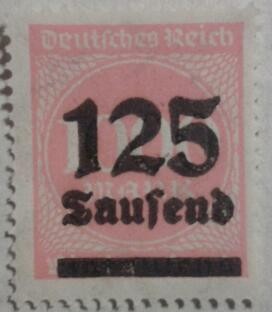 deutfches reich 1922