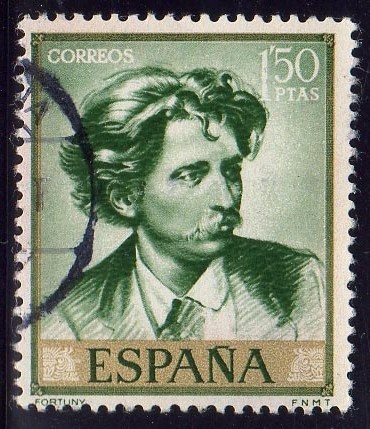 1968 Mariano Fortuny. Autorretrato - Edifil:1858