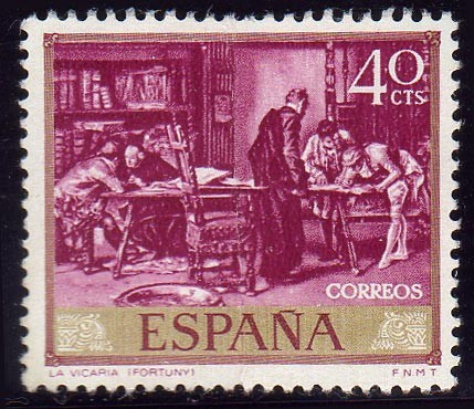 1968 Mariano Fortuny. La Vicaría - Edifil:1854