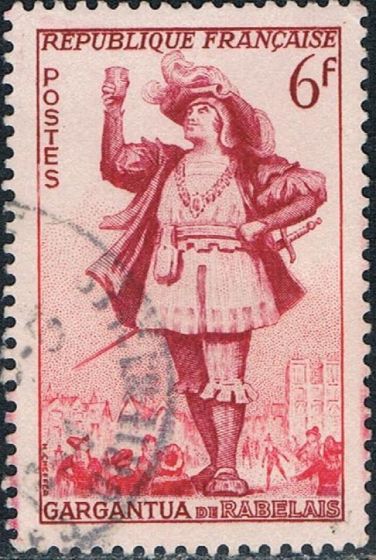 TEATRO FRANCÉS. GARGANTUA, DE RABELAIS. Y&T Nº 943
