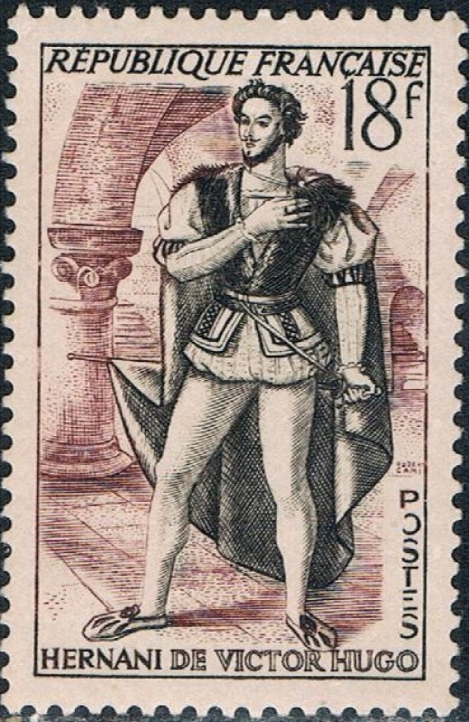 TEATRO FRANCÉS. HERNANI, DE VICTOR HUGO. Y&T Nº 944