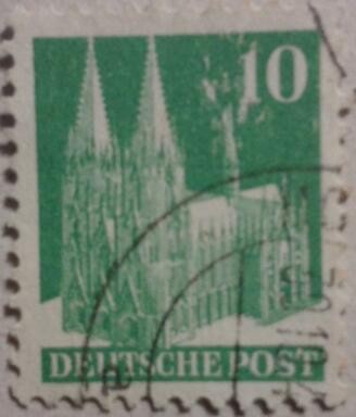 sello deutsche post 