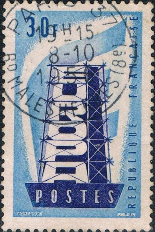 EUROPA 1956. Y&T Nº 1077