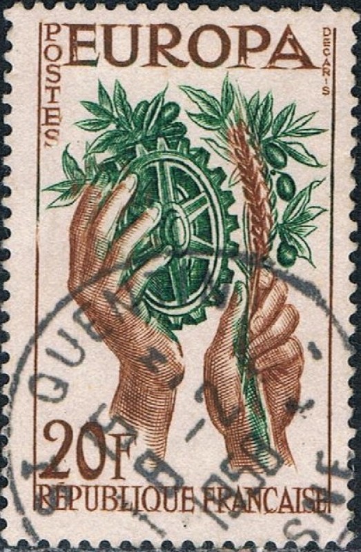 EUROPA 1957. Y&T Nº 1122