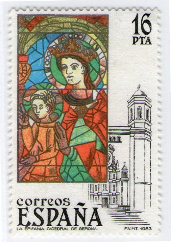 2723-Vidrieras Artísticas-Catedral de Gerona