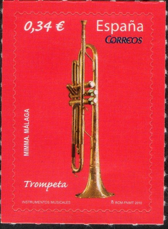 4549- Instrumentos musicales. Trompeta.