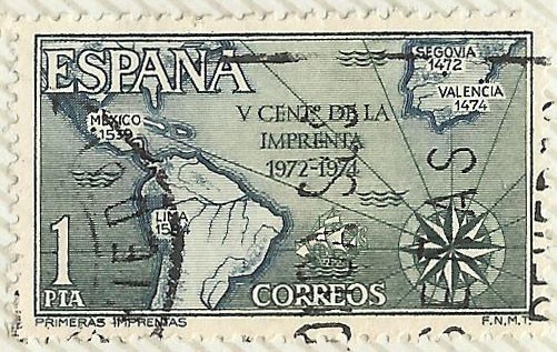 V CENTENARIO DE LA IMPRENTA