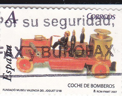 Fundació Museu Valenciá del Joguet- COCHE DE BOMBEROS     (L)