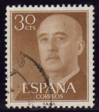 1955-56 General Franco - Edifil:1147