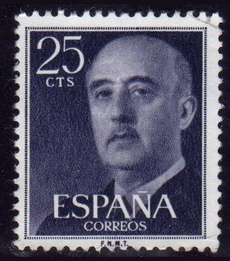 1955-56 General Franco - Edifil:1146