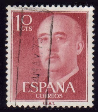 1955-56 General Franco - Edifil:1143