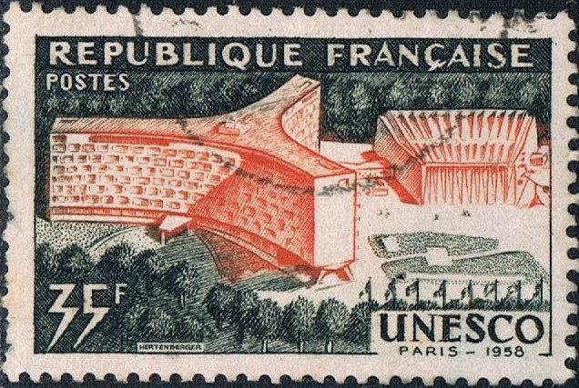 INAUGURACIÓN DEL PALACIO DE LA U.N.E.S.CO. EN PARIS Y&T Nº 1178