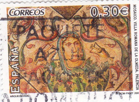 Mosaico Villa Romana de la Olmeda-Paléncia-       (L)