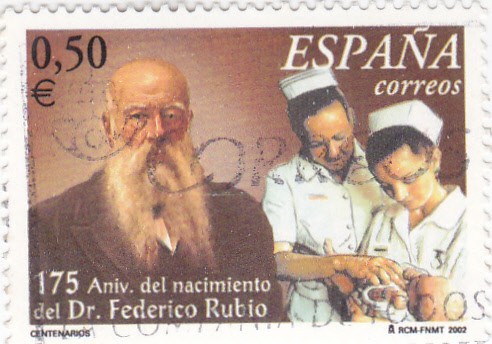 175 Aniv. del nacimiento del Dr. Federico Rubio       (L)