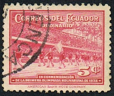 PRIMERA OLIMPIADA BOLIVARIANA DE 1938