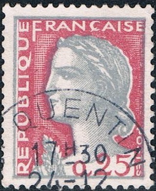 MARIANNE DE DECARIS 1960. Y&T Nº 1263
