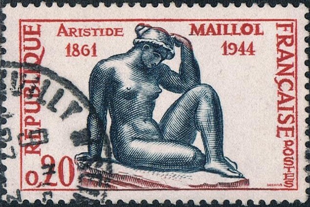 CENT. DEL NACIMIENTO DEL ESCULTOR ARISTIDE MAILLOL. Y&T Nº 1281