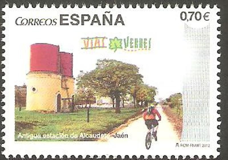 Antigua estación de Alcaudeté en Jaén