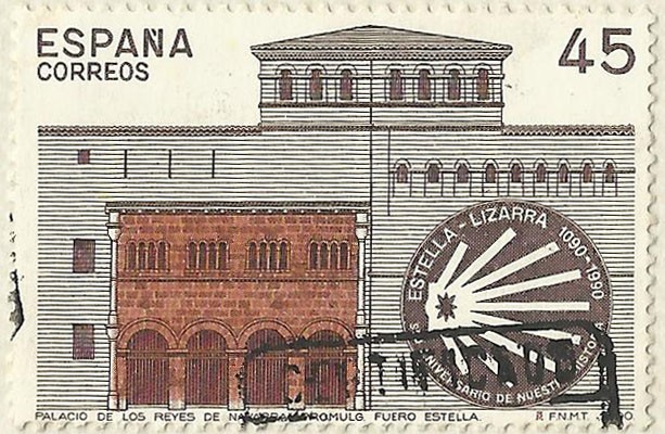 PALACIO DE LOS REYES DE NAVARRA PROMULG. FUERO ESTELLA