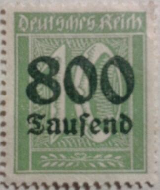 deutsches reich 1920