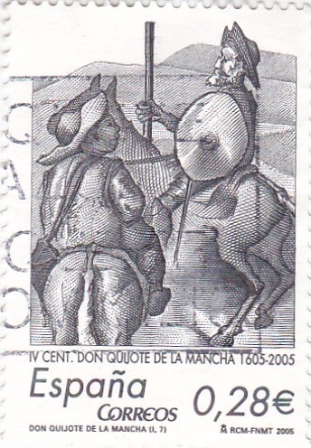 IV Centenario Don Quijote de la Mancha 1605-2005      (M)