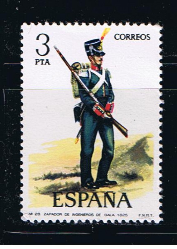 Edifil  2352  Uniformes militares.  
