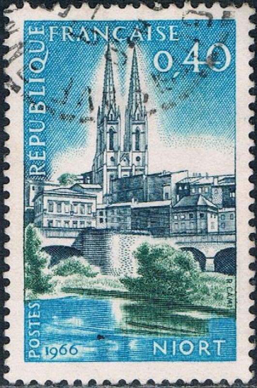 CONGRESO DE LA FEDERACIÓN DE LAS SOCIEDADES FILATÉLICAS FRANCESAS, EN NIORT. Y&T Nº 1485