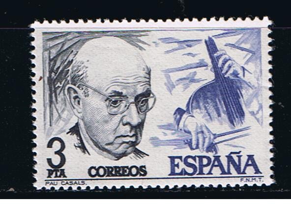 Edifil  2379  Centenario del nacimiento de Pau Casals y Manuel de Falla.  