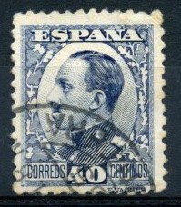 ESPAÑA 1930_497 Alfonso XIII. Tipo Vaquer, de perfil