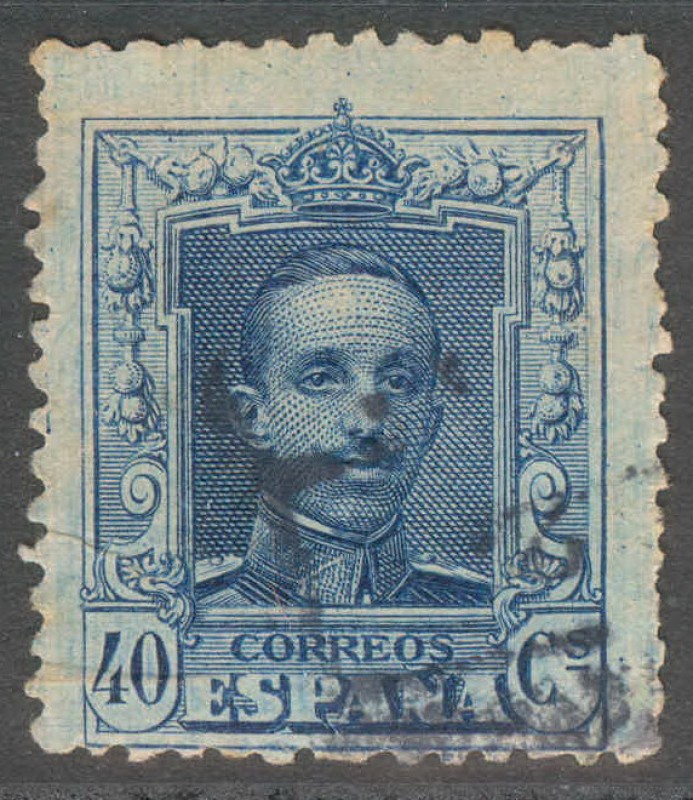 ESPAÑA 1922_319 Alfonso XIII. Tipo Vaquer