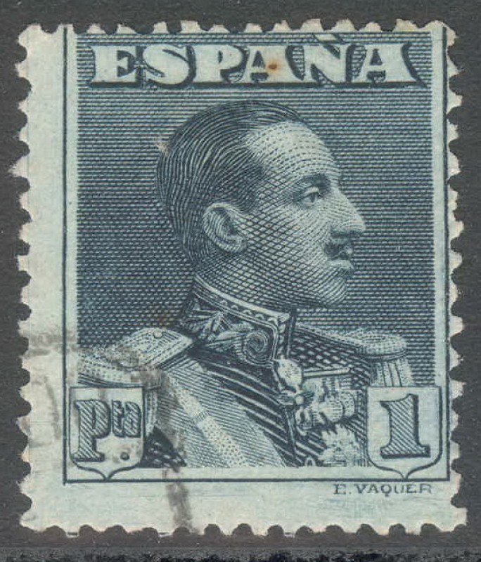 ESPAÑA 1922_321 Alfonso XIII. Tipo Vaquer