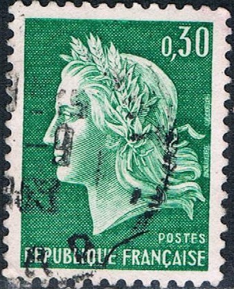 MARIANNE DE CHEFFER 1967-69. Y&T Nº 1536A